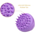 thumbnail image 4 of Scalp Massager, 2 Piece Scalp Brush Hair Shampoo Brush Head Scrubber [ 2020 Upgraded Version ] 100% Comfortable for All Hair Types of Curly Girls, Women, Wife, Girlfriend, Daughter, Men, Kids, Pets, 4 of 9