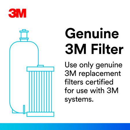 Filtrete - Standard Under Sink Quick Change Water Filtration System 3US-AS01 - White