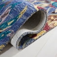 thumbnail image 6 of SAFAVIEH Blossom Tobias Floral Runner Rug, Blue/Violet, 2'3" x 8', 6 of 8