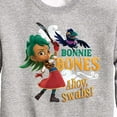 thumbnail image 3 of Santiago of The Sea - Bonnie Bones Swabs - Toddler And Youth Crewneck Fleece Sweatshirt, 3 of 5