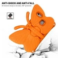 thumbnail image 5 of Tablet Case For Kids, 3D Cartoon Butterfly Non-Toxic EVA Light Weight Kid Proof Shockproof Case with Kickstand for Samsung Galaxy Tab A 8.0 2019 / Tab A 8.0 2017 / Fire HD 8 2018/2017, Orange, 5 of 5