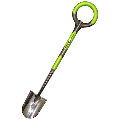 Radius Garden Llc 208 40" X 7.5" X 2.5" PRO Green Mini Round Shovel