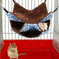 thumbnail image 3 of GLOGLOW Sugar Glider Hammock, Winter Warm Tres Capas Jaula para Mascotas Nido Columpio Columpio Cama para hámster Ardilla Rata Jerbo Enano Hámster EnanoAzul) Khall Tendencias, 3 of 6