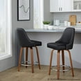 thumbnail image 4 of LumiSource Studded Marcel 26" Fixed-Height Counter Stool - Set of  2, 4 of 11