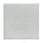 Solistone Atlantis 11-3/4 in. x 11-3/4 in. Anemone Polished White Glass Mosaic Wall Tile, Case of 10