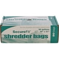 thumbnail image 3 of SKILCRAFT, NSN5574976, High Performance Shredder Bag, 50 / Box, Clear, 50 gal, 3 of 11