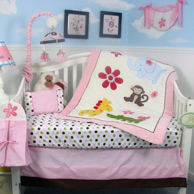 zoo nursery bedding