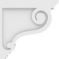 thumbnail image 3 of Ekena Millwork 3"W x 12"D x 12"H Standard Scroll Architectural Grade PVC Corbel, 3 of 9
