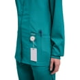 thumbnail image 4 of Cherokee Snap Front Scrub Jackets for Women, Workwear Revolution Soft Stretch WW310, 4 of 9