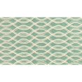 thumbnail image 1 of Loloi Venice Beach 3'6" x 5'6" Hand Hooked Rug in Turquoise and Ivory, 1 of 2