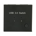 thumbnail image 1 of Commutateur de Partage USB, Sélecteur de Commutation USB 3.0 Sans Pilote Multifonction pour Souris pour Imprimante pour Clavier, 1 of 8