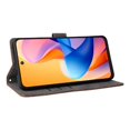 thumbnail image 3 of Phone Wallet Case for TCL 60R 5G with Stand - Leather Folio Cover & Card Slots Brown, 3 of 5