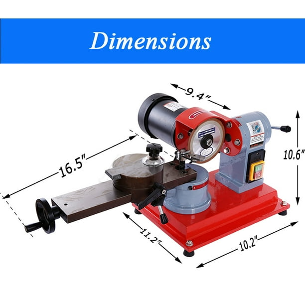 Circular Saw Blade Grinder Sharpener Mill Grinding Sharpening Machine 110V153026