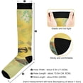 thumbnail image 3 of FREEAMG Halloween Pumpkin Autumn Hat Compression Socks for Women and Men, 1 Pair, 3 of 7