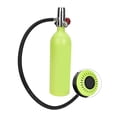thumbnail image 2 of Juego de válvulas de buceo de aluminio de aviación S400 + cilindro de oxígeno, respirador de snorkel, adaptador de recarga, Equimentgreen S400, 2 of 10