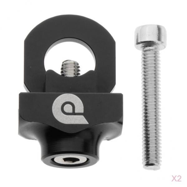 2x Tensor de cadena de bicicleta de aleación Perno de ajuste de bicicleta Zulema Ajustador de tensión de cadena de bicicleta