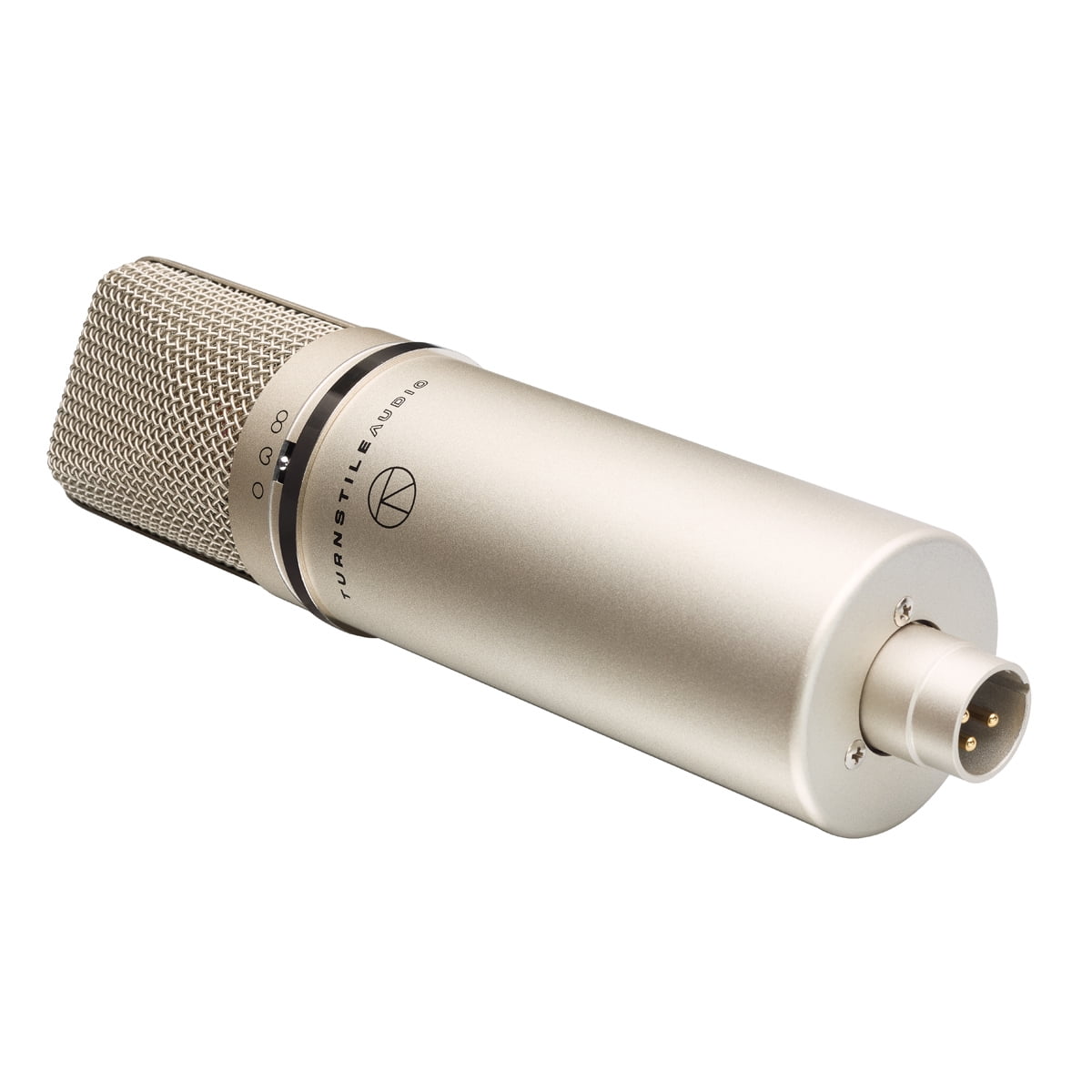 Turnstile Audio Concourse Series TAC1100 Multi-Pattern Cardioid Condenser Microphone, Large Diaphragm for Vocal Recording, Podcasting, and Streaming, XLR Output