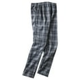 thumbnail image 2 of Ma Croix Mens Flannel Fuzzy Pajama Pants Fleece Brushed Sweatpants Sherpa Sleepwear, 2 of 8