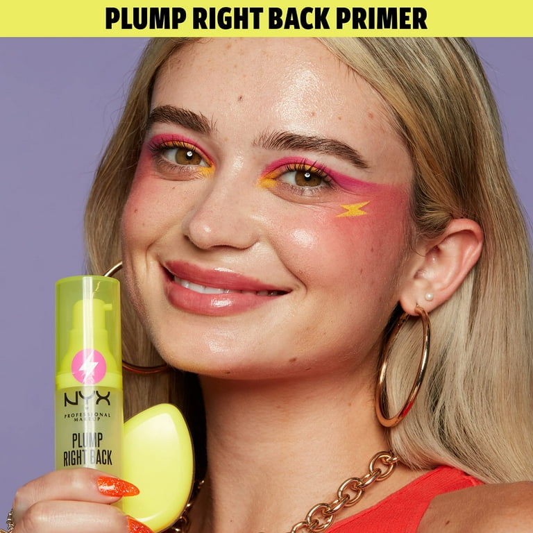 Nyx Professional Makeup Plump Right Back Plumping Serum & Primer +  Marshmellow Smoothing Primer (2-Pack Bundle) 