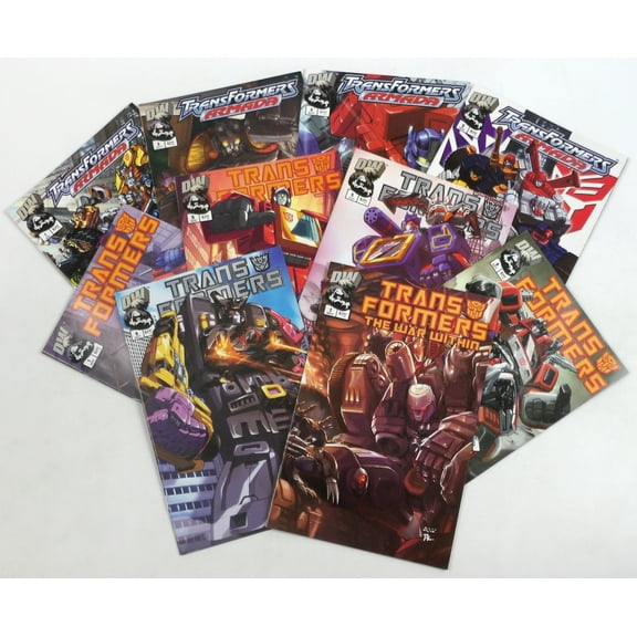 Transformers Value Bundle 10-Pack of Comic Books published by Dreamwave