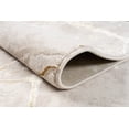 thumbnail image 4 of LaDole Rugs 5x7 ft Modern Premium Area Rug | Abstract Carpet For Bedroom, Living Room, Kitchen, Home Office, Indoor Floor Décor | Beige Gold, 4 of 5