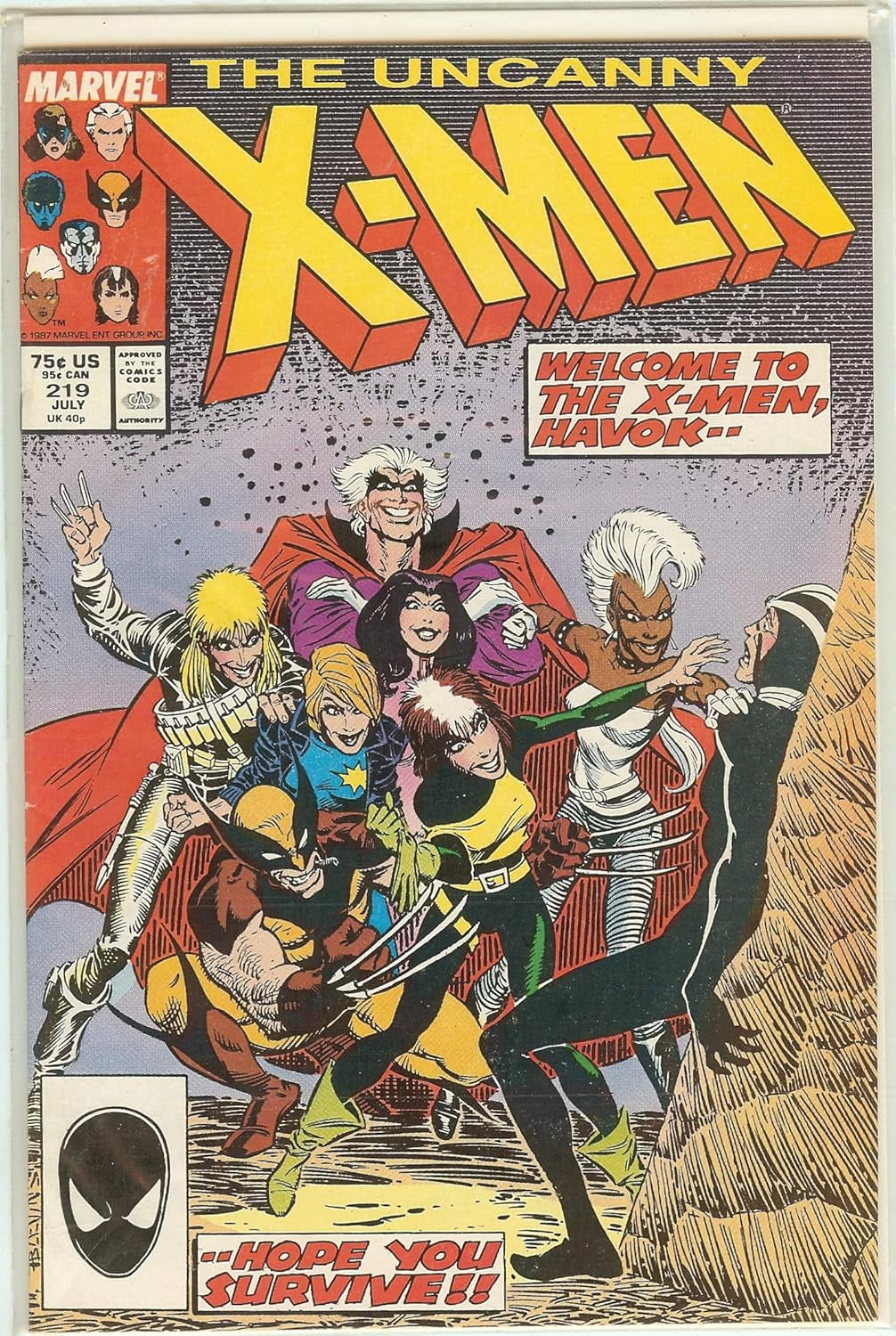 Uncanny X-Men #219