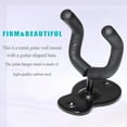 thumbnail image 3 of Guitar Wall Mount Hangers 3 Pack, Guitar Style Wall Holders Hooks Stands for Acoustic Electric Bass Classical Ukulele Guitars, 3 of 7