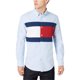 thumbnail image 1 of Tommy Hilfiger - Camisa con botones para hombre, color azul, pequeña, 1 of 1