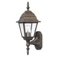 thumbnail image 1 of Builder's Choice 1-Light Burled Walnut Wall Light, 1 of 2