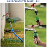 Melnor Heavy-Duty All-Metal Inline Hose Repair for 5/8-3/4" Hoses ...