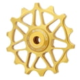 thumbnail image 1 of Desviador de rueda de rodillo de cerámica Zulema Desviador Trasero para Bicicleta Oro 14T, 1 of 8