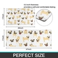 thumbnail image 7 of Cute Cartoon Pug Kitchen Rugs Sets Of 2,Anti Fatigue Kitchen Mat Rugs Non Slip Washable,Decorative Kitchen Floor Mats for Kitchen,Sink,Laundry,17"x30"+17"x47", 7 of 7
