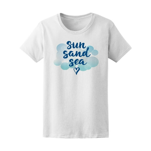 Summer Sun Sand Sea T-Shirt Men -Image by Shutterstock, Female Small