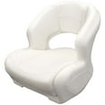 thumbnail image 2 of Wise Marine Boat Mid Back Bucket Seat 3337-1892 | Razor White Vinyl, 2 of 6