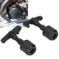 thumbnail image 4 of Motorcycle Frame Slider, Black  Appearance Anti Crash Protector High Torsion Sturdy Structure  For Motorbike, 4 of 8