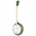 thumbnail image 3 of Ortega OBJE400TBL Falcon 5-String Acoustic-Electric Banjo Trans Green, 3 of 5