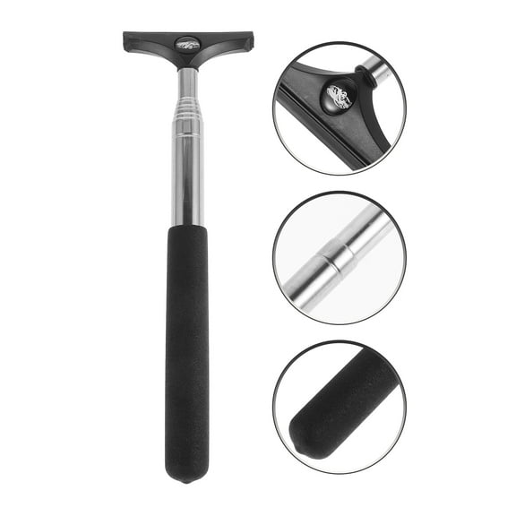 HOMEMAXS Telescopic Car Squeegee Wiper For Side Mirrors And Windshields Multifunctional Car Water Scraper Mirror