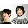 thumbnail image 1 of Tegan And Sara Poster Stripes Hz 16x24 Poster Medium Art Poster 16x24 Square Adults Poster Time, 1 of 3