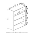 thumbnail image 1 of Estantería Bookcase Furinno Pasir de 4 niveles Furinno Ver descripción, 1 of 2