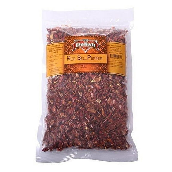 Dried Red Bell Peppers By It's Delish, 1 lb