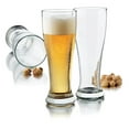 thumbnail image 2 of libbey midtown pilsner glass, clear, 2 of 2