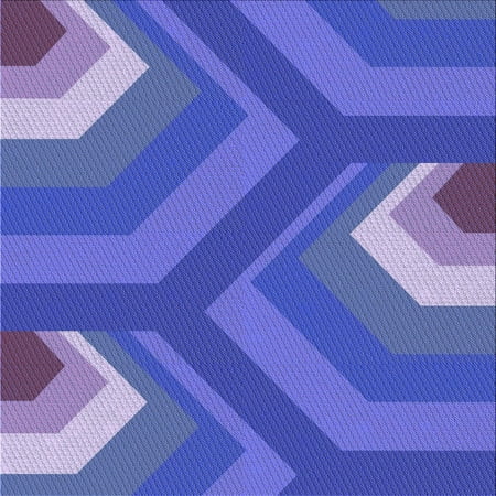 

Ahgly Company Indoor Square Patterned Light Slate Blue Area Rugs 8 Square