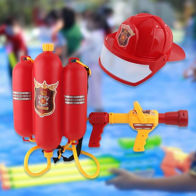Juego de juguetes de agua con rociador de s, regalo para niños, mochila de verano de , juguete acuático, accesorios de cosplay para 2 piezas