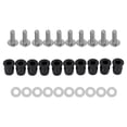 thumbnail image 2 of Motorcycle Wind Screen Shield Alu M5x16mm Screw Bolt Washers kit Silver 10 Pack, 2 of 7