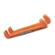 thumbnail image 2 of Naiovety 1 par de fundas ajustables para patines de hockey sobre hielo, a prueba de arañazos, impermeables, de plástico, portátiles, protectores para Deportes de nieve Naranja Naiovety HW0886-06, 2 of 6