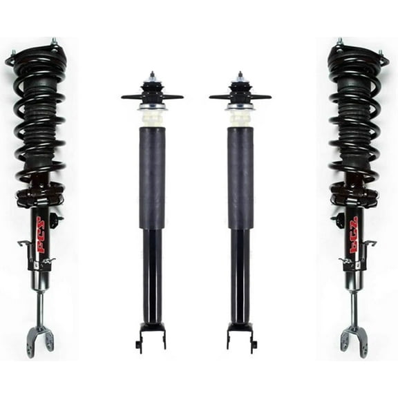 Front Struts & Rear Complete Shocks For Infiniti G35 03-06 W/O Sport Suspension