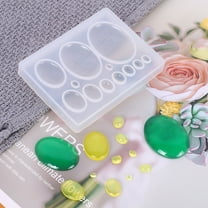 LEORX Diy Silicone Mold Jewelry Molds White Silicone 2 Pcs