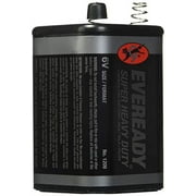 Eveready Super Heavy-Duty 6V Spring Terminal Carbon Zinc Lantern Battery
