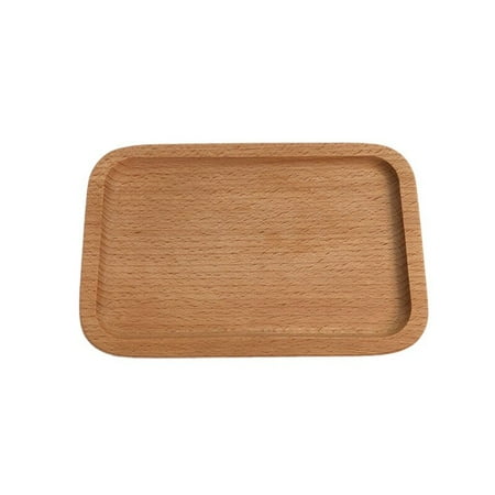 

INS Wood Tray Oval Beech Small Disc Circular Wooden Dessert Plate Ca Tray Fruit Dishes Saucer Tray Dessert Serving Tray