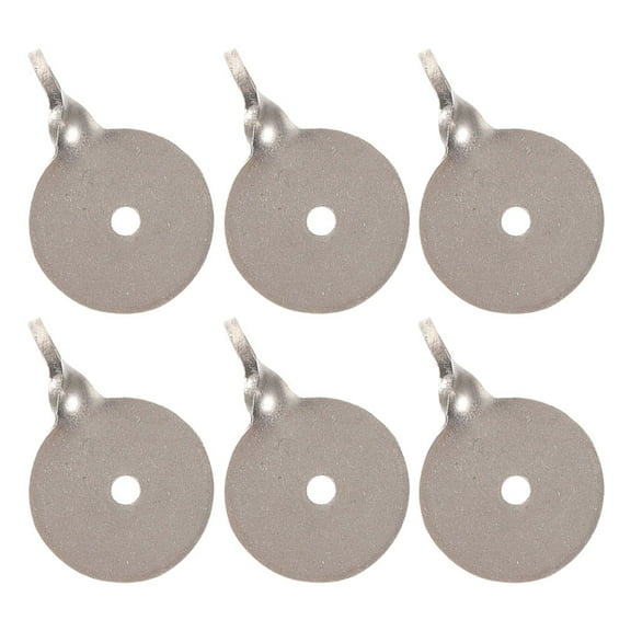 Homoyoyo Steel Targets Small 6Pcs Silver Indoor Training
